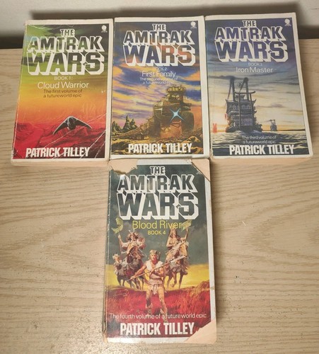 Patrick Tilley The Amtrak Wars Book 1-4 Cloud Warrior First Family Iron Master - Bild 1 von 9