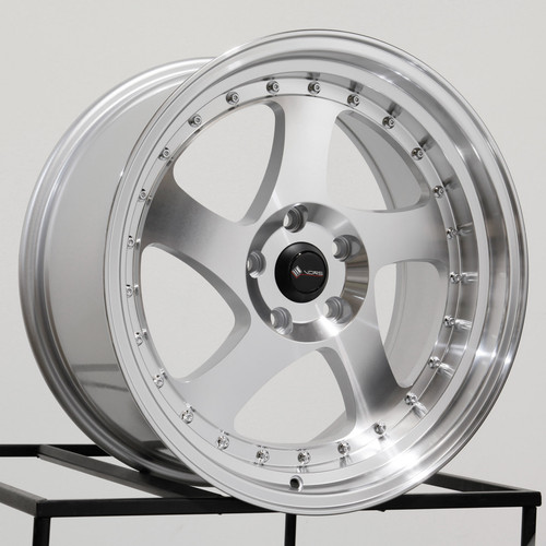 18x9 Silver Wheels Vors VR2 5x112 35 (Set of 4) 73.1 - Picture 2 of 7