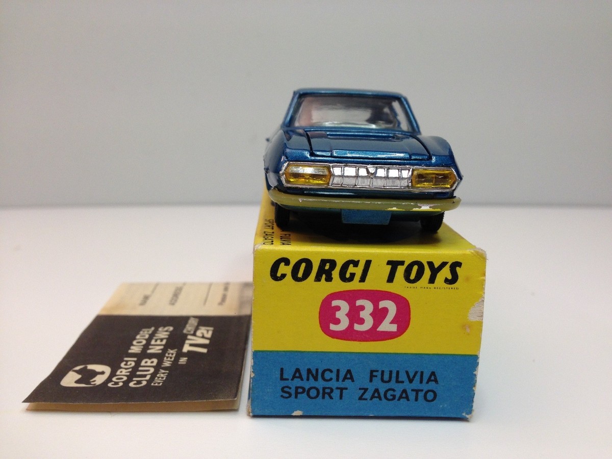 ミニカー Corgi Toys Lancia Fulvia Sport Zagato corgi-372-a-1-lancia-fulvia-
