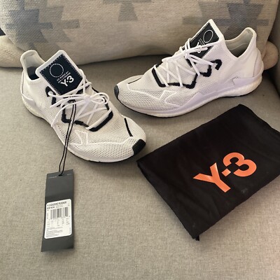 Y-3 Yohji Yamamoto X Adidas adizero Runner Core White Size