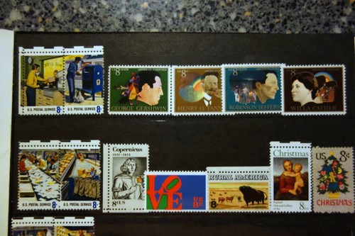 Estampillas/carpeta mini álbum conmemorativo de Estados Unidos 1973 de USPS - Imagen 5 de 9