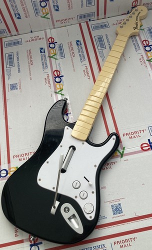 Guitar Hero Rockband Fender Stratocaster Playstation No Dongle UNTESTED - AS IS