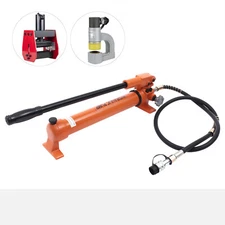 Manual Hydraulic Hand Pump Conjunction + Other Hydraulic Tools 10000 PSI