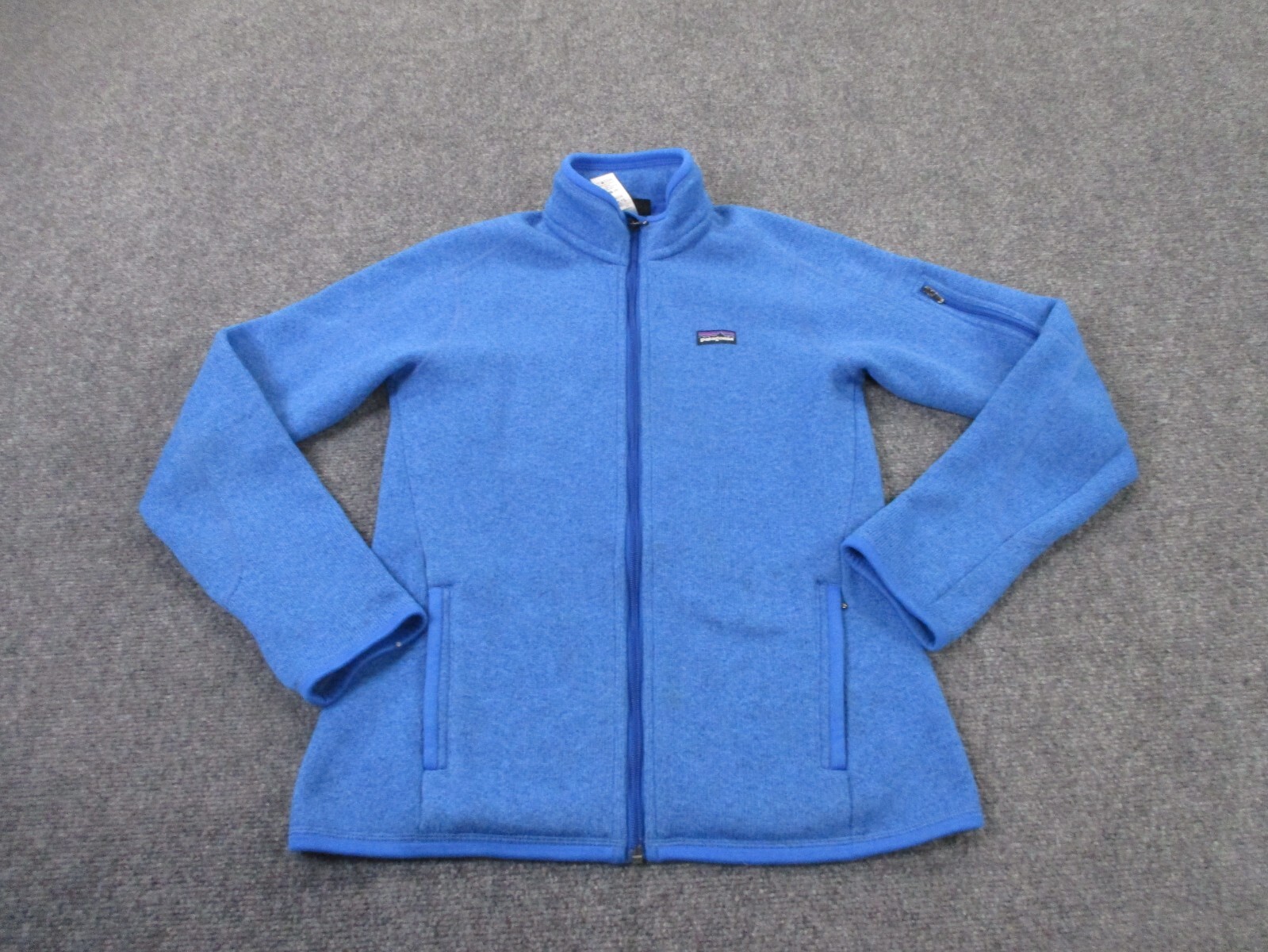 Patagonia Womens S Blue Better Sweater Jacket for Hiking Camping Outdoors