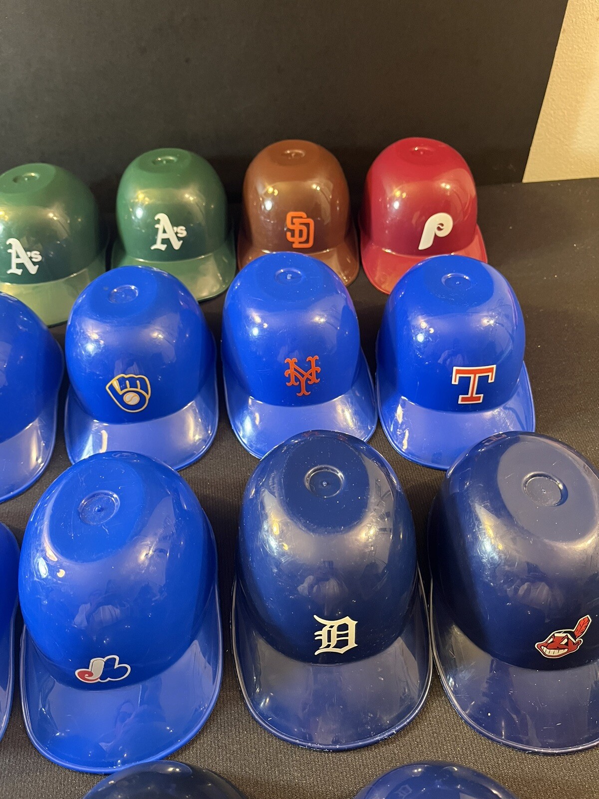 Vintage 70’s Dairy Queen MLB Mini Baseball Helmet Ice Cream Bowls 19