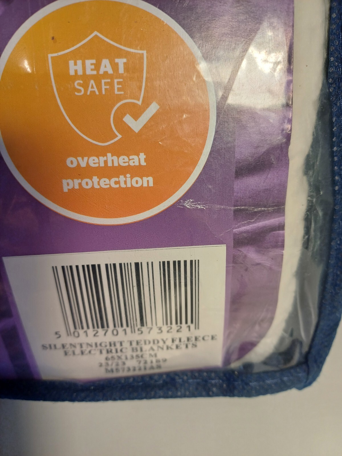 Silentnight Comfort Control Heated Teddy Fleece Electric Blanket Single