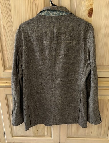 Sartoriale by David Tailored For Atom 42R 100 % Virgin Wool Unlined Earthy Beig - Picture 10 of 13