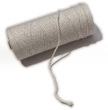 10m Lengths of Unwaxed Wick - For Soy / Soya wax candles * Range of sizes