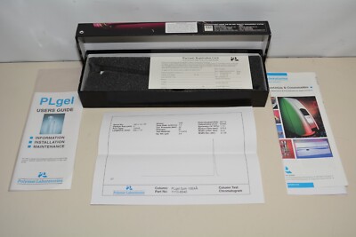 Polymer Laboratories PLgel 5um 10E4A HPLC column P/N 1110-6540 #W1563