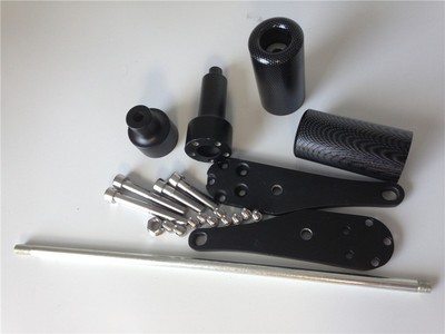 No Cut Frame Slider Protector For 2006 2007 Kawasaki Zx10R Zx-10R