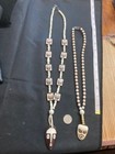 Very Cooll Brown/ White  African Tribal Mask Necklaces  from Film Collection — photo 8