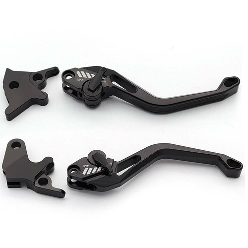FXCNC Black 3D Rhombus Hollow Brake Clutch Levers For Suzuki GSXR1000 2007-2008 - Picture 10 of 16