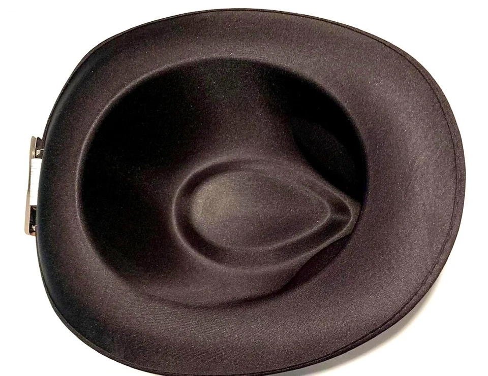 DELUXE черный FEDORA шляпа гангстер Майкл Джексон костюм крышка взрослых хип-хоп танец - Изображение 4 из 4