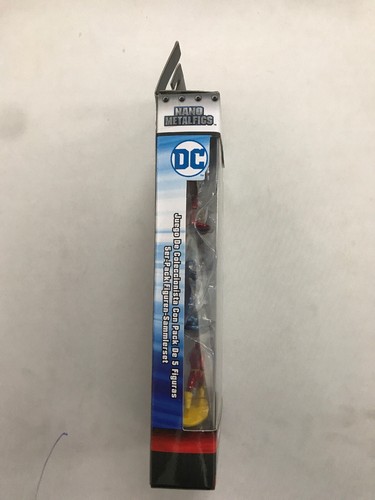 Nano Metalfigs DC Wonder Woman Cyborg Flash 2017 paquete exclusivo A - Imagen 3 de 4