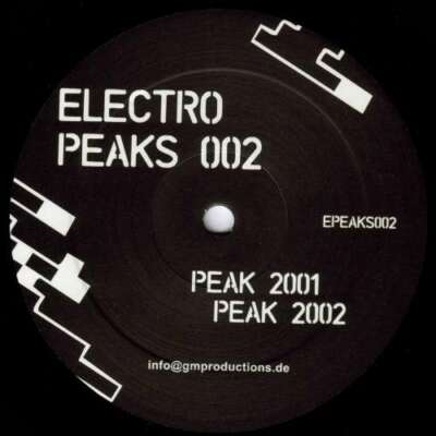 Electro Peaks - Electro Peaks 002 12'' S/Sided Vinyl Schallplatte 4
