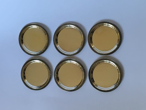 6 original Wolff Silver plates, DM 13 cm - Bild 2 von 4