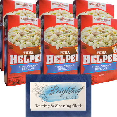 Tuna Helper Tuna Creamy Broccoli Pasta Dinner Meal Pack of 6 Boxes