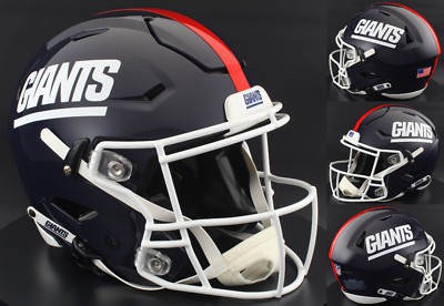 NEW YORK GIANTS NFL Riddell SPEEDFLEX Authentic Gameday Football Helmet