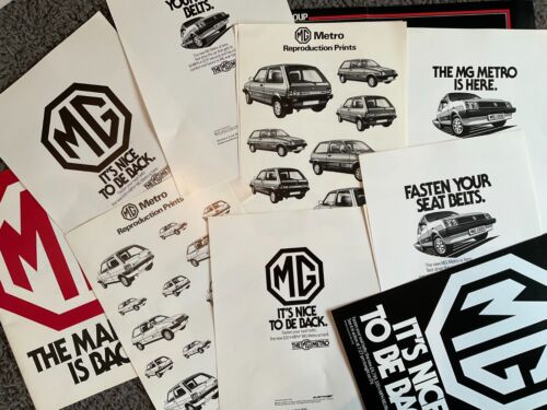 Mg Metro Promotional sales material and sales brochure 1982 - Picture 10 of 14