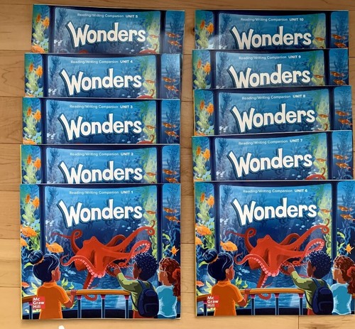 Wonders Reading/Writing Companion Kindergarten Complete SetUnits 1-10 Homeschool