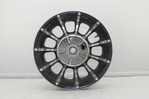 2011 Harley Electra Glide CVO Rear Back Wheel Rim 16" x 5.00" ROULETTE CONTRAST - Picture 10 of 16
