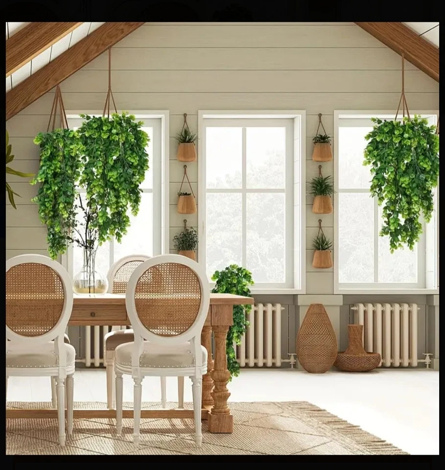 PIANTE Artificiali Ricadenti NUOVE h75cm ALTA QUALITÀ (Interno/Esterno) - Immagine 2 di 4