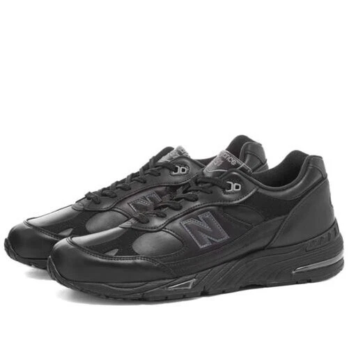 New balance shop 993 black leather