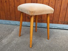 Ottoman Vintage 60s Footstool Retro Pouf Mid Century