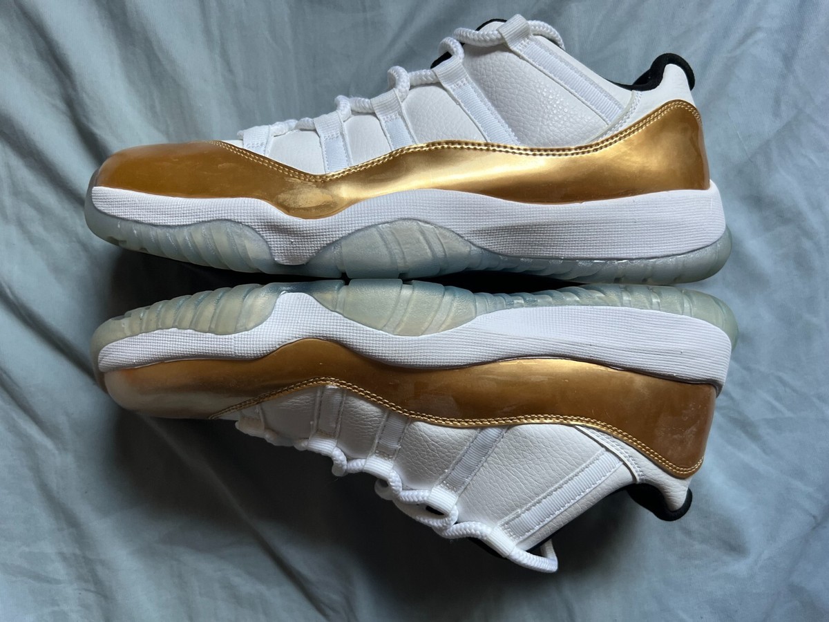 Air Jordan 11 Retro Low Closing Ceremony 528895 103 White/Metallic