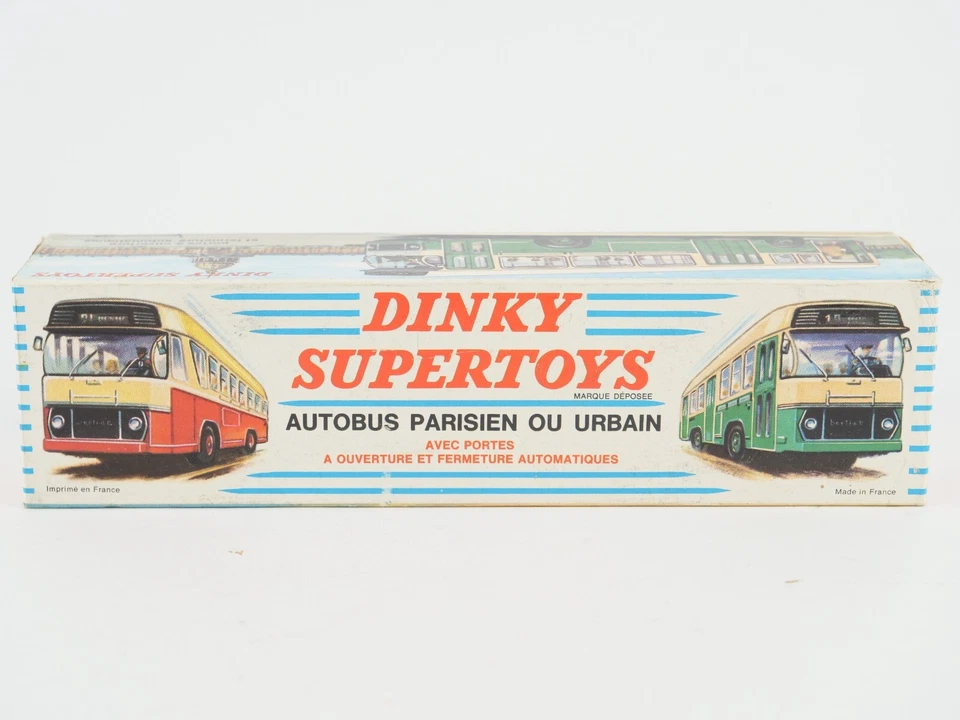 Dinky Toys F N.889 U Autobus Parigino Urban Rosso Pepsi Cola Dunlop Box Rara - Immagine 2 di 4