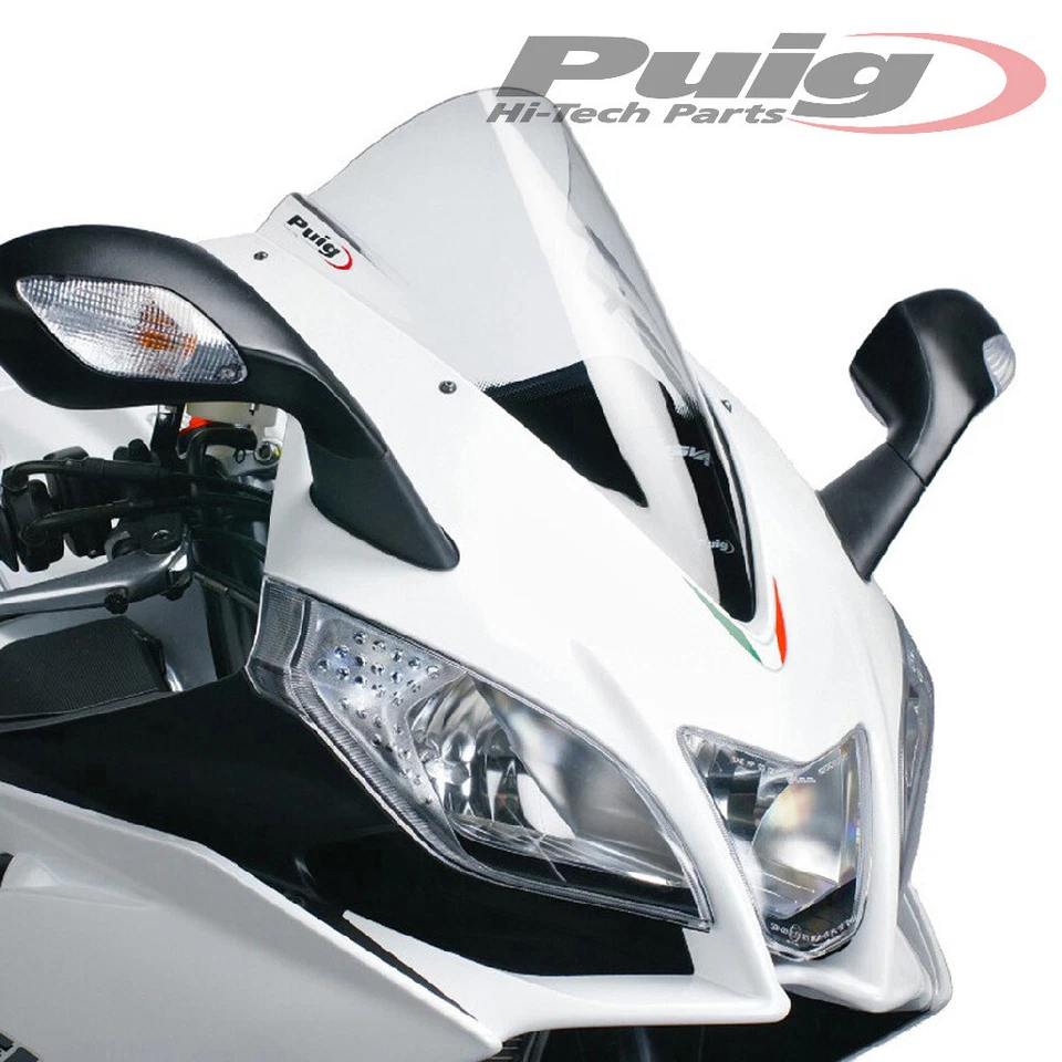CUPOLINO PUIG TRASPARENTE 4945W APRILIA RSV4 1000 R FACTORY APRC 2013 2014 - Immagine 2 di 2