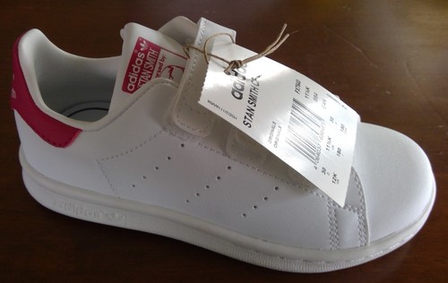 adidas Originals Stan Smith CF C White Kids Preschool Casual Shoes size US 12 - Picture 3 of 10
