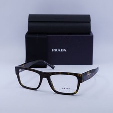 NEW Prada PR15YV 2AU1O1 Havana 54mm Eyeglasses
