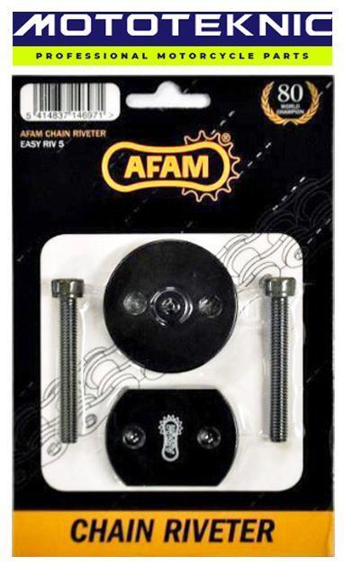 AFAM Chain Rivet Tool for 520 525 530 DID RK JT Tsubaki Renthal Motorcycle Chain AFAM Chain Rivet Tool for 520 525 530 DID RK JT Tsubaki Renthal Motorcycle Chain