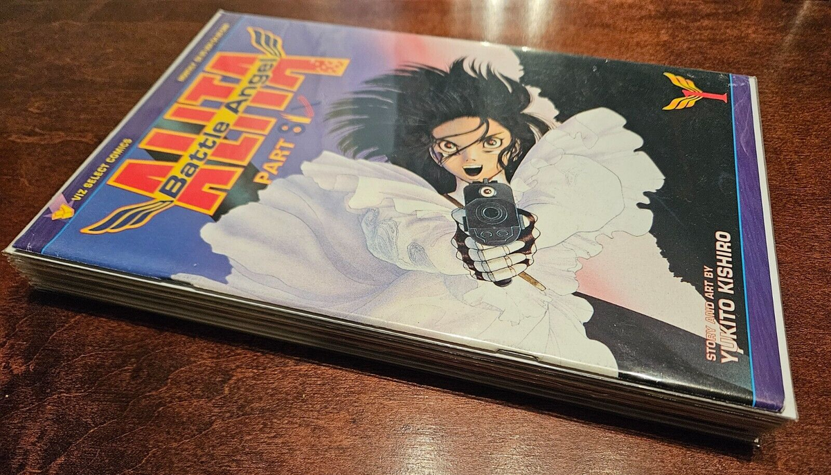 【中古】 Battle Angel Alita, Volume 6: Angel &amp; the Vampire/VIZ LLC/Yukito Kishiro Battle Angel Alita Part One #6 (1992, Viz Select) VF Yukito