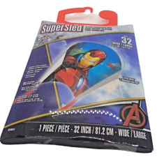 Avengers Kite Iron Man 32 Inch Nylon Super Sled Frameless Kid Outdoor Flying Toy