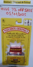 RARE! NOS MATCHBOX ORIGINALS LONDON DOUBLE DECKER BUS No. 5 W/COLLECTOR BOX!