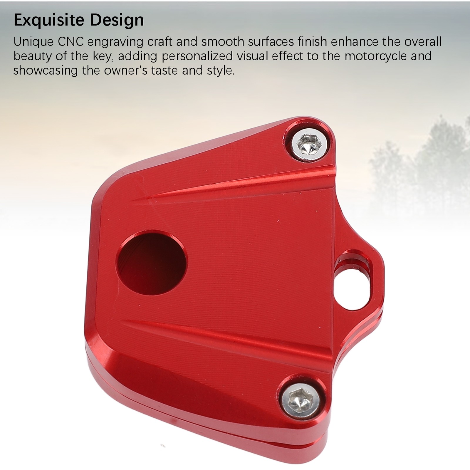 Motorcycle Key Cover Case CNC Aluminum Alloy Motorcycle Metal Key Fob Protec BAJ