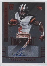 2015 Contenders Draft Picks College Ticket Red Foil Steven Nelson #258 Auto 10k8
