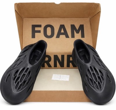 adidas Yeezy Foam RNR Onyx HP8739 Black Low Top Men's Sneaker