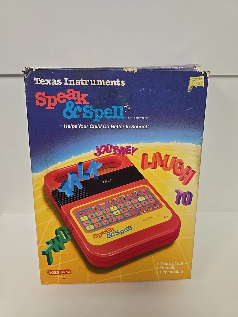Texas Instruments Speak And Spell for sale - eBay