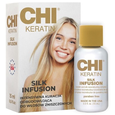 CHI Keratin Silk Infusion Serum 15 ml - reparierend, parabenfrei