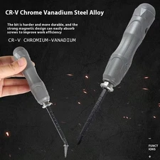 17-in-1 Multifunctional Magnetic Screwdriver Set Chrome Vanadium Steel