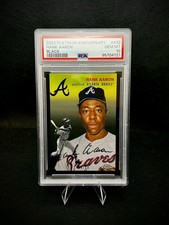 2023 Topps Chrome Platinum Anniversary Hank Aaron #432 Black Refractor /10