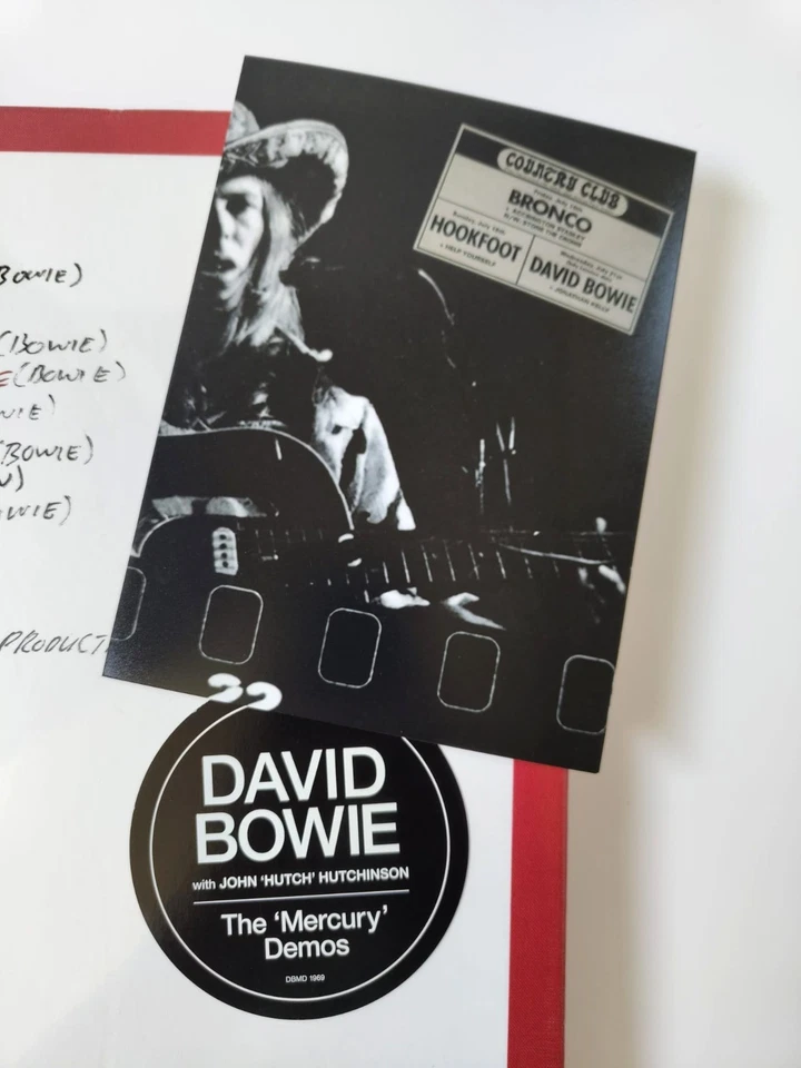 David Bowie The Mercury Demos 1969 Vinyl LP Box + Sealed + Hype Sticker + Photos - Image 4 of 4