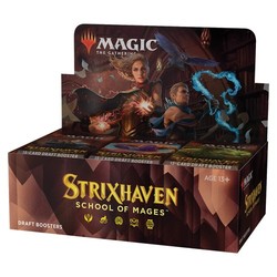 Magic: The Gathering Strixhaven Draft Booster Box - 36 Packs