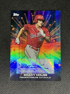 2023 Topps Pro Debut - Future Cornerstones Autographs Brady House #FC-BH Orange