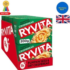 Wholesome Pumpkin Seed & Oat Crispbread 200g - Vegetarian & High In Fibre 159.95 per kilo