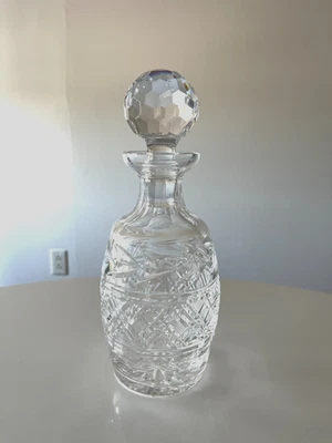 Waterford Crystal Spirit Decanter Clear Glandore EUC - Image 1 of 4