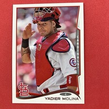 Yadier Molina 2014 Topps Card #57 St. Louis Cardinals